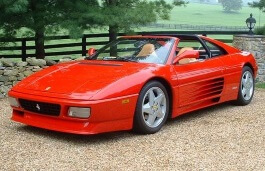 Ferrari 348 ts 1989 model