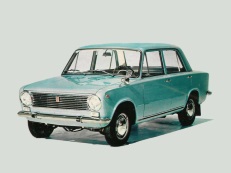 Fiat 124 1966 model